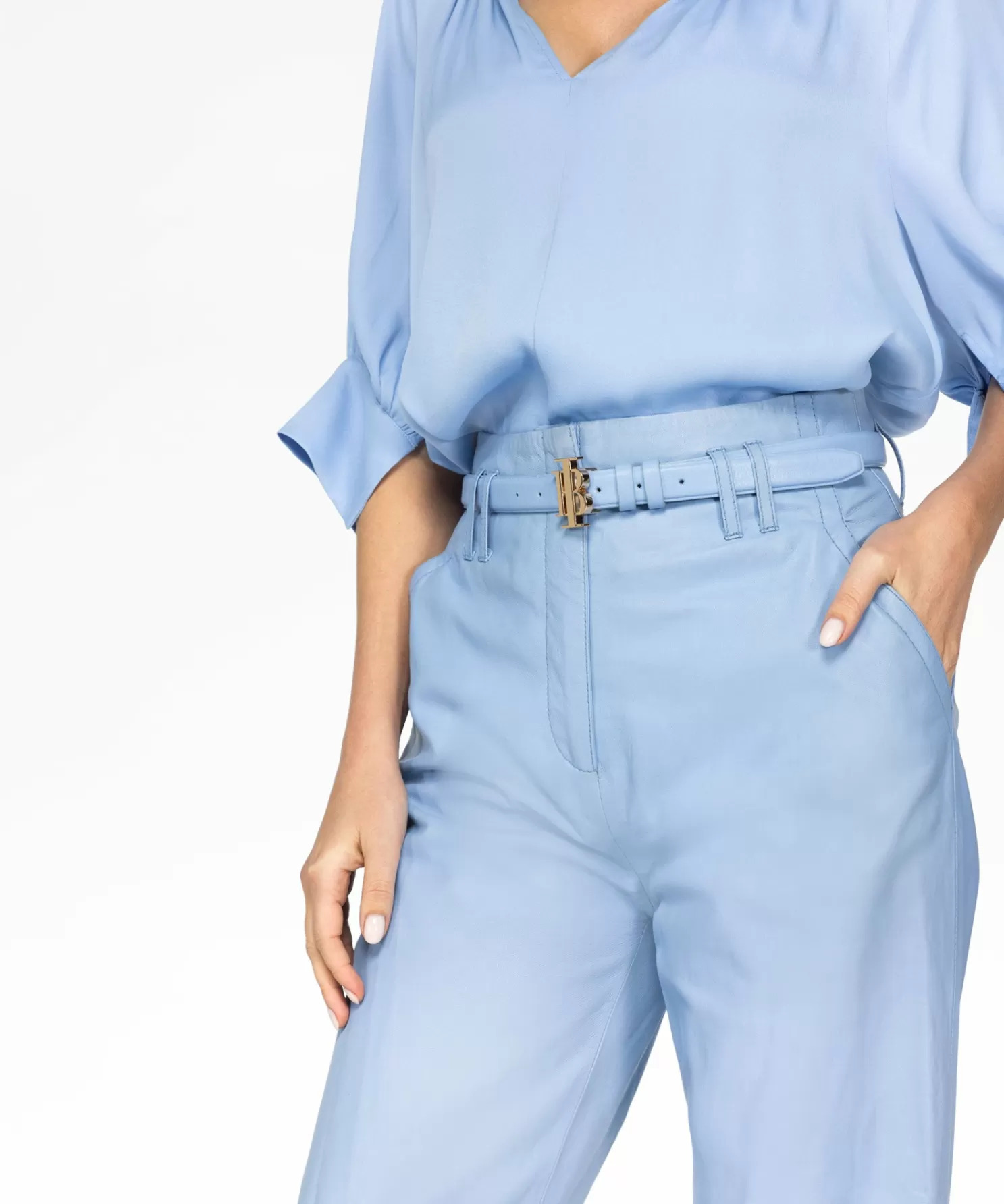 IBANA Zwangerschap Stijlen-Icon Belt Airy Blue