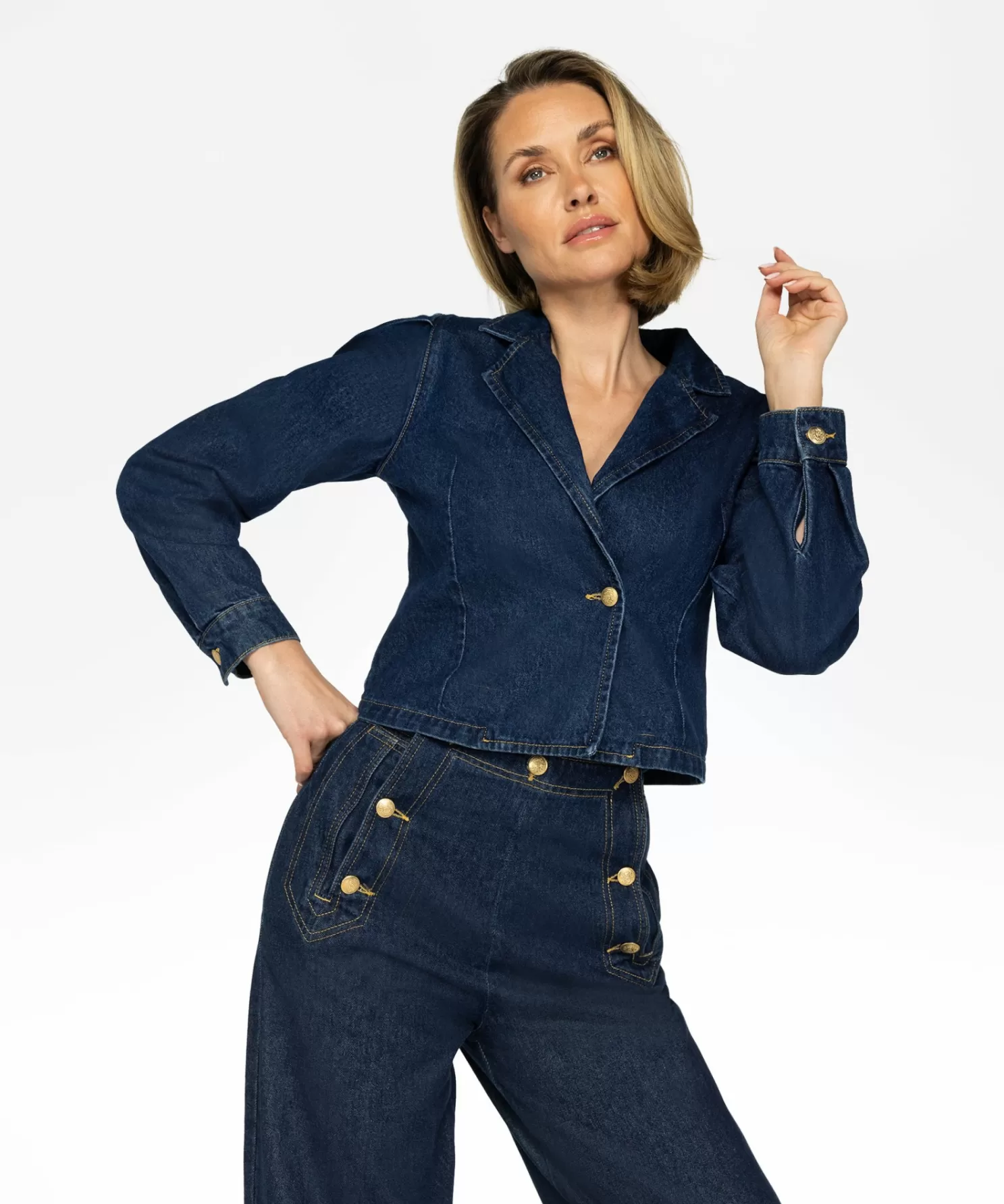 IBANA Non Leather-Jain Washed Denim