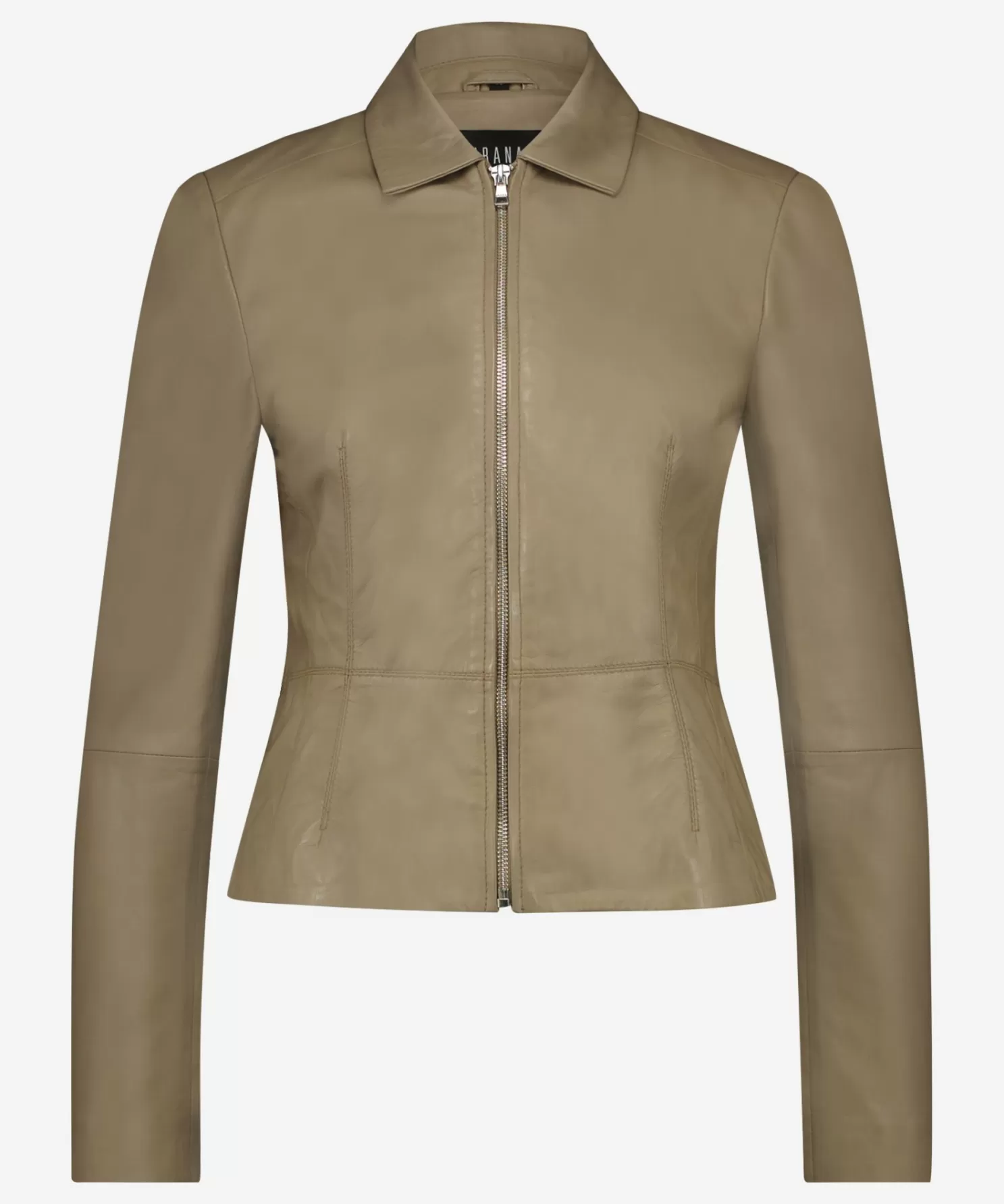 IBANA Leren Jassen-Joyda Taupe
