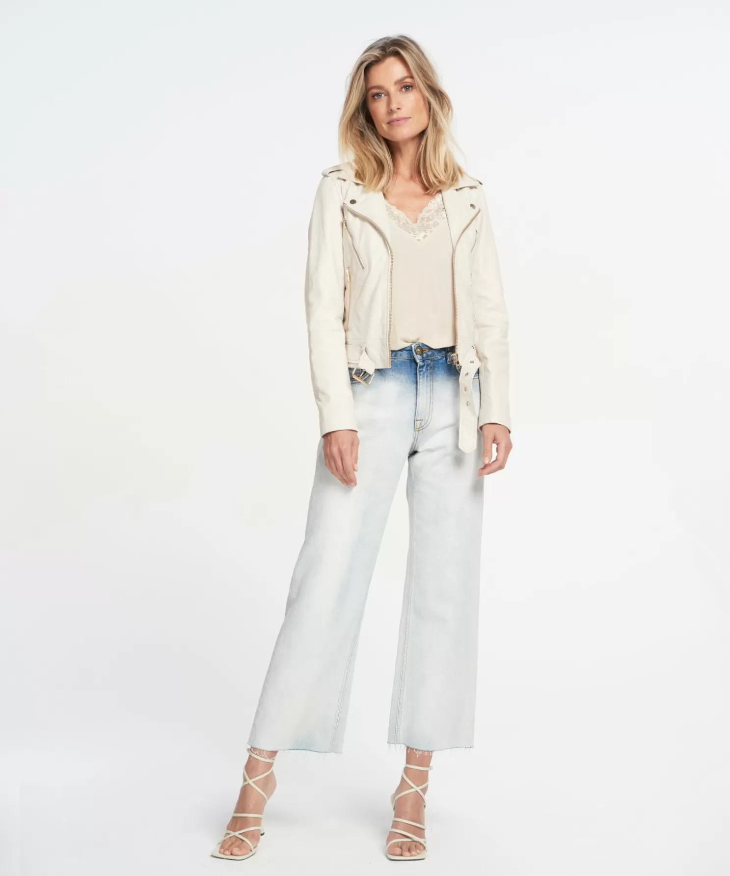 IBANA Never Out Of Stock-Moss White Linen