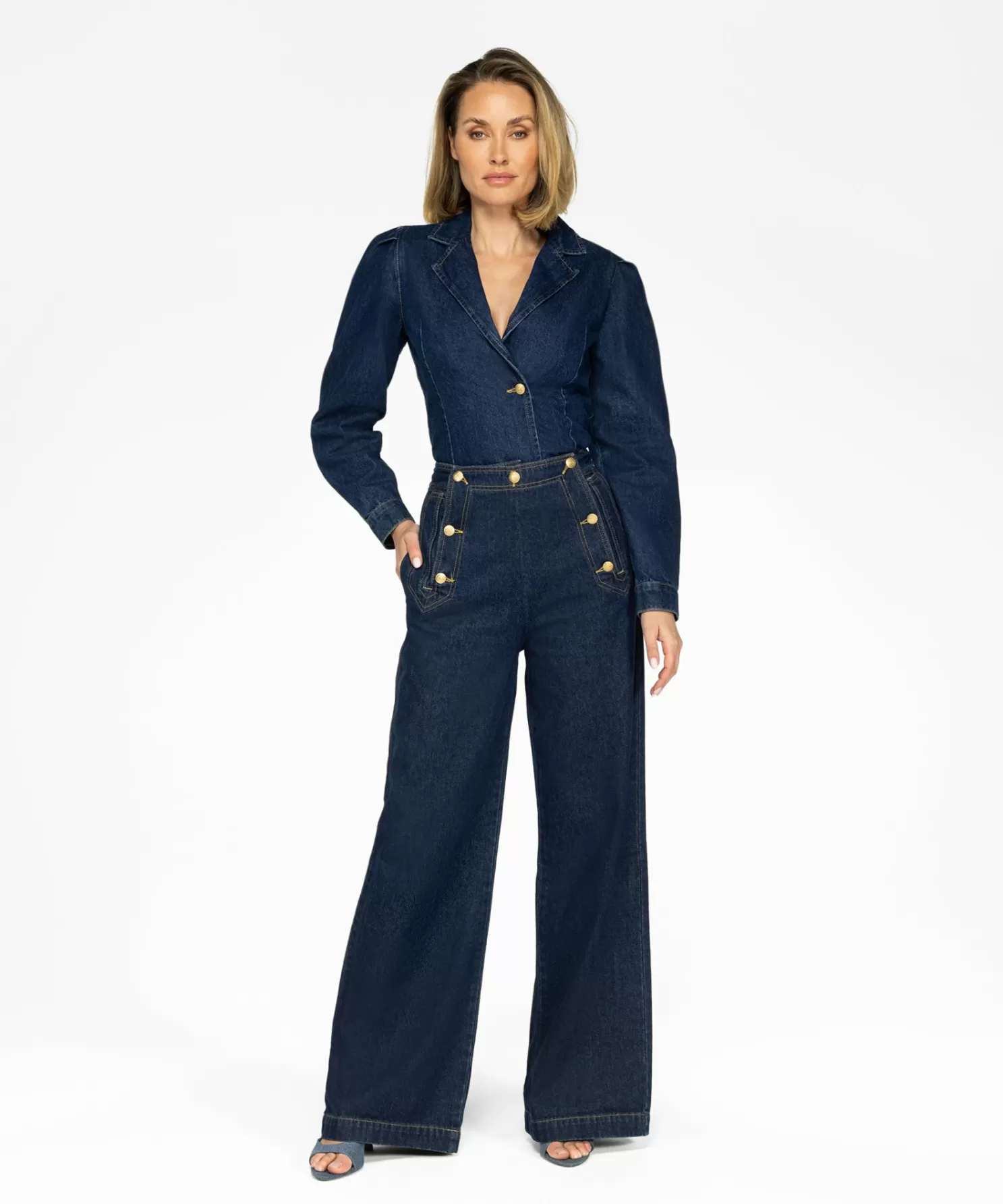 IBANA Non Leather-Pollo Washed Denim
