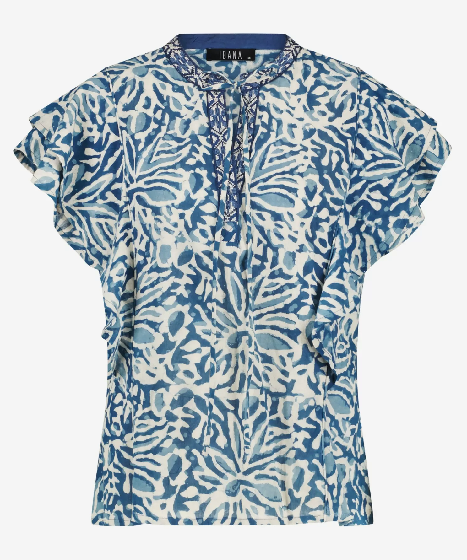 IBANA Non Leather-Tadine Airy Blue Blossom
