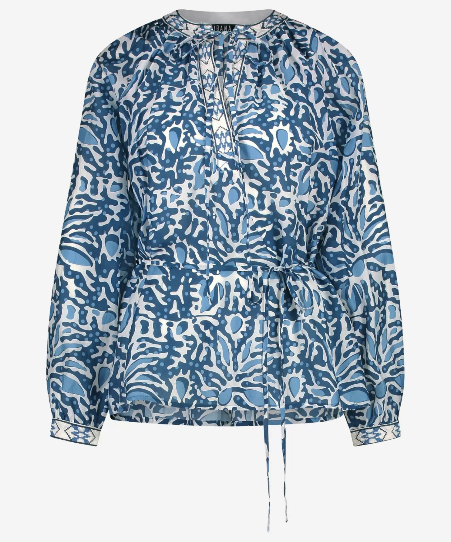IBANA Zwangerschap Stijlen-Tarza Airy Blue Blossom