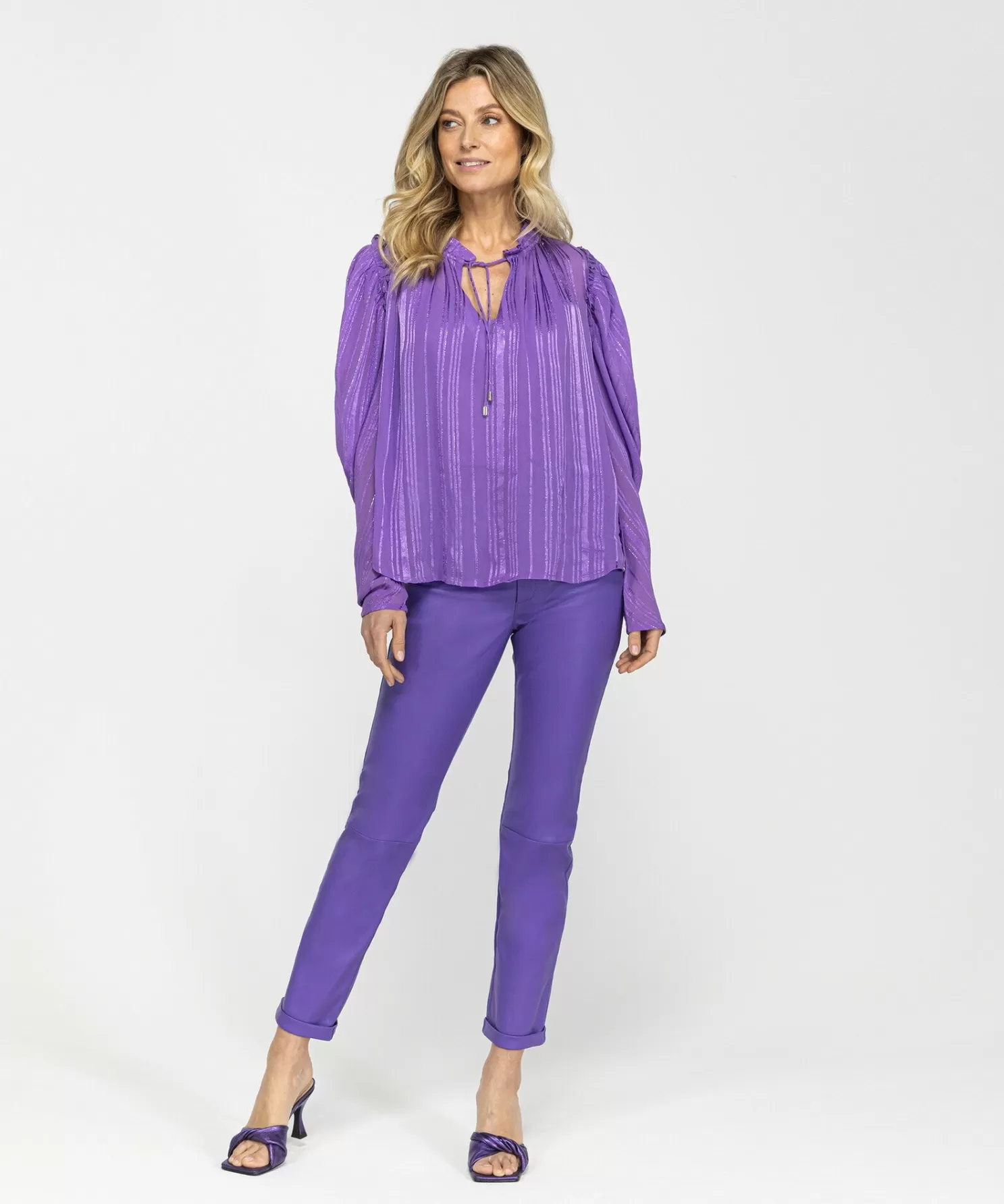 IBANA Non Leather-Tava Lurex Violet