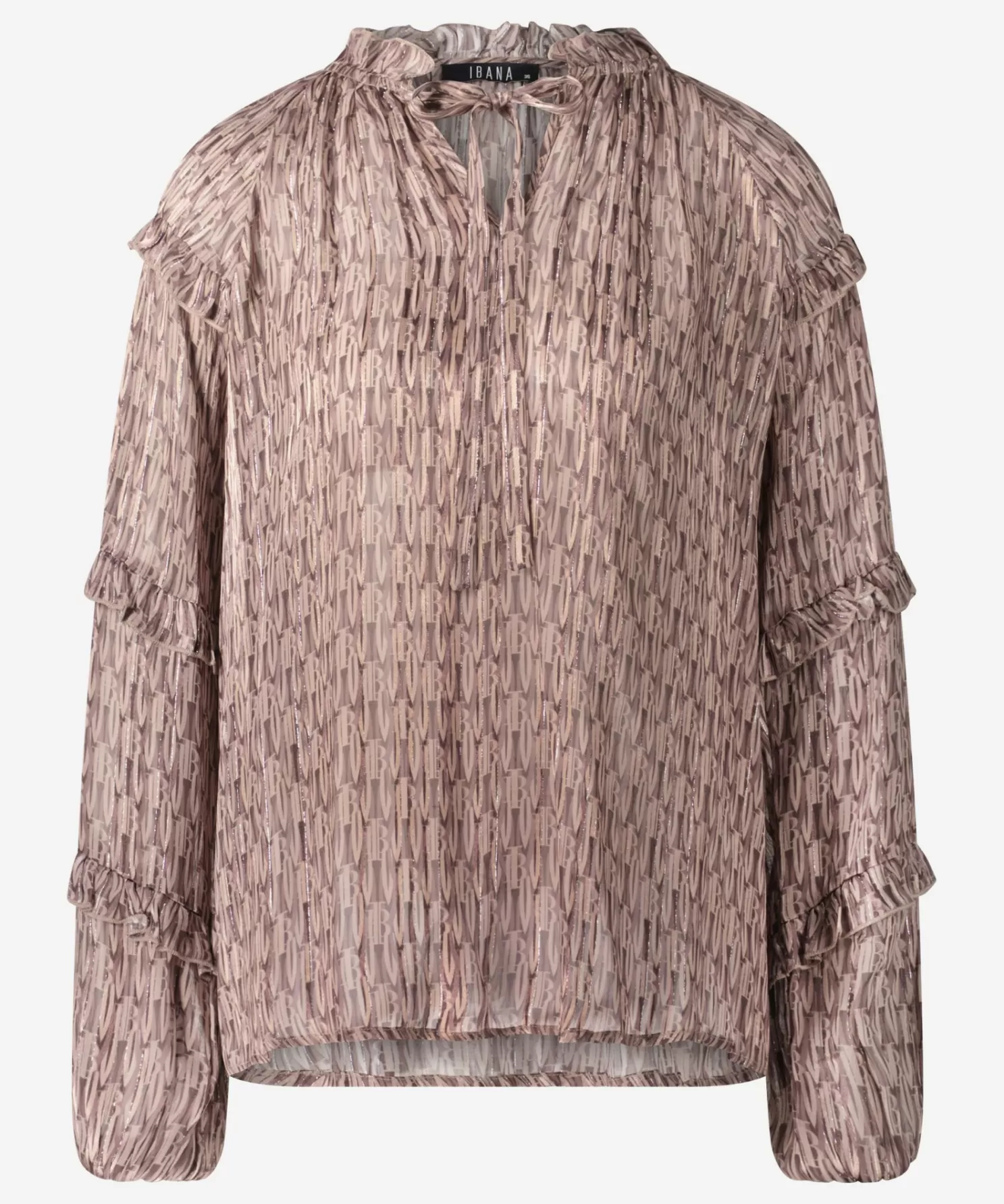 IBANA Non Leather-Tinley Lurex Icon Feather