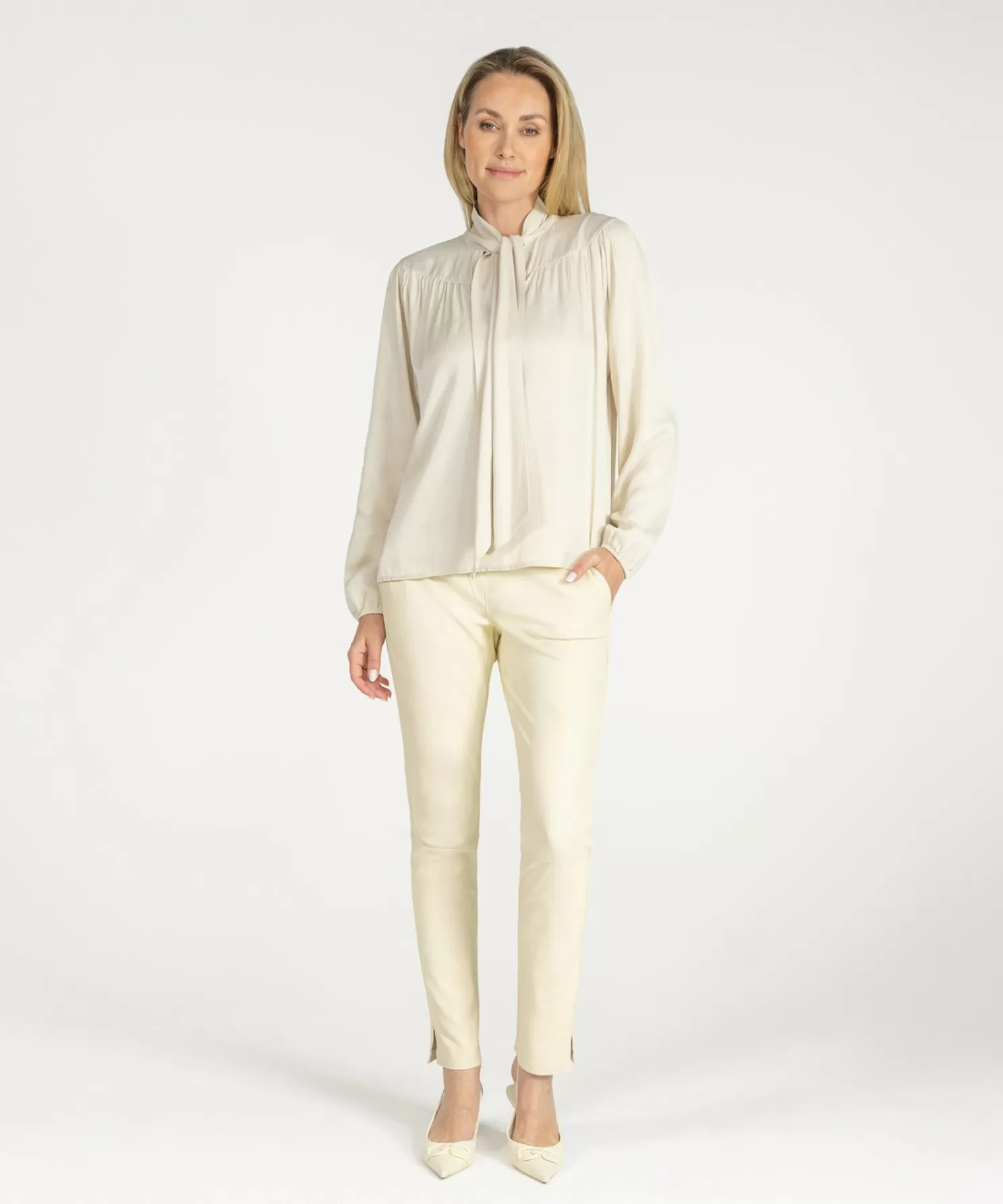 IBANA Non Leather-Tivi Creamy White