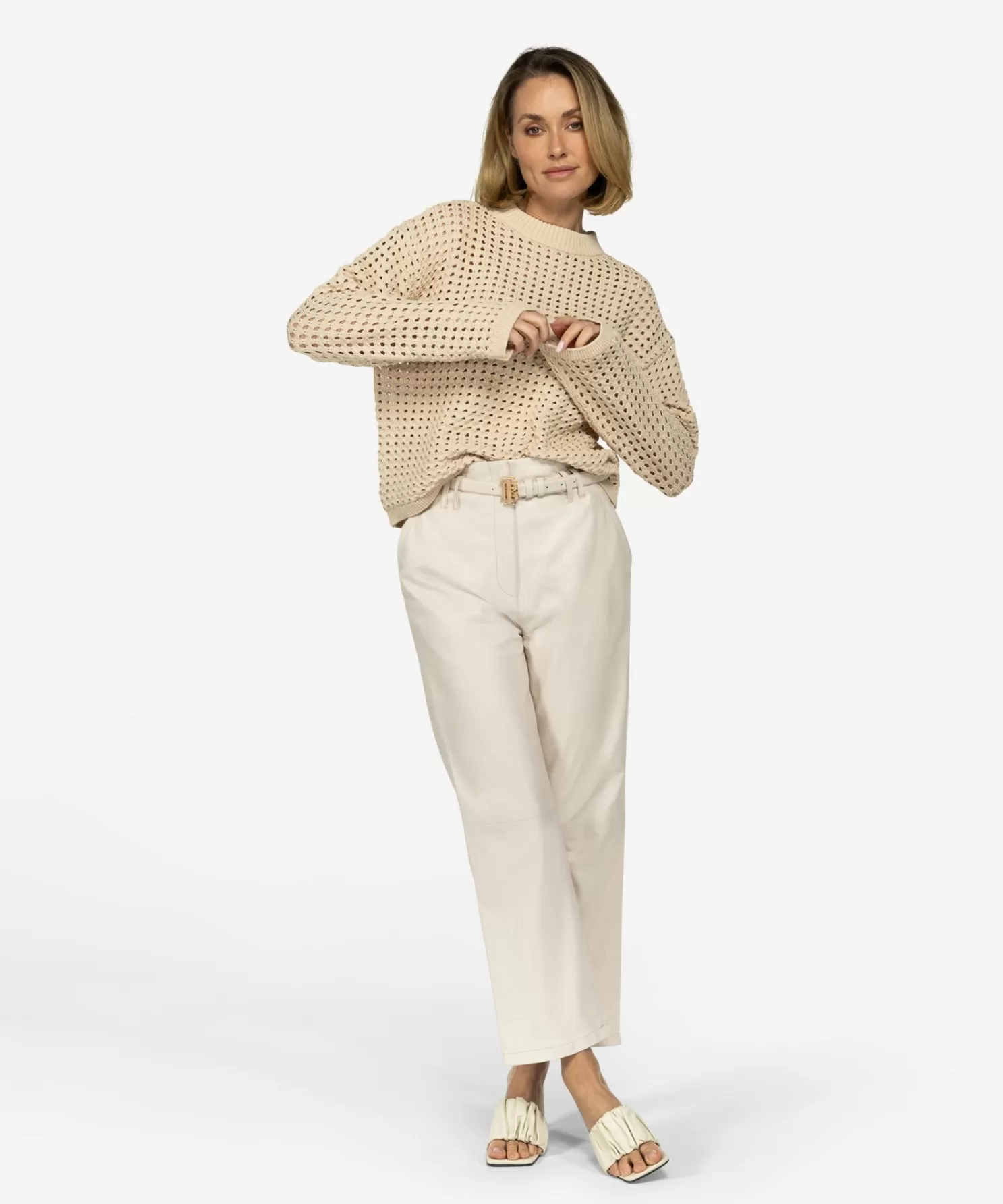 IBANA Non Leather-Tossa Antique White