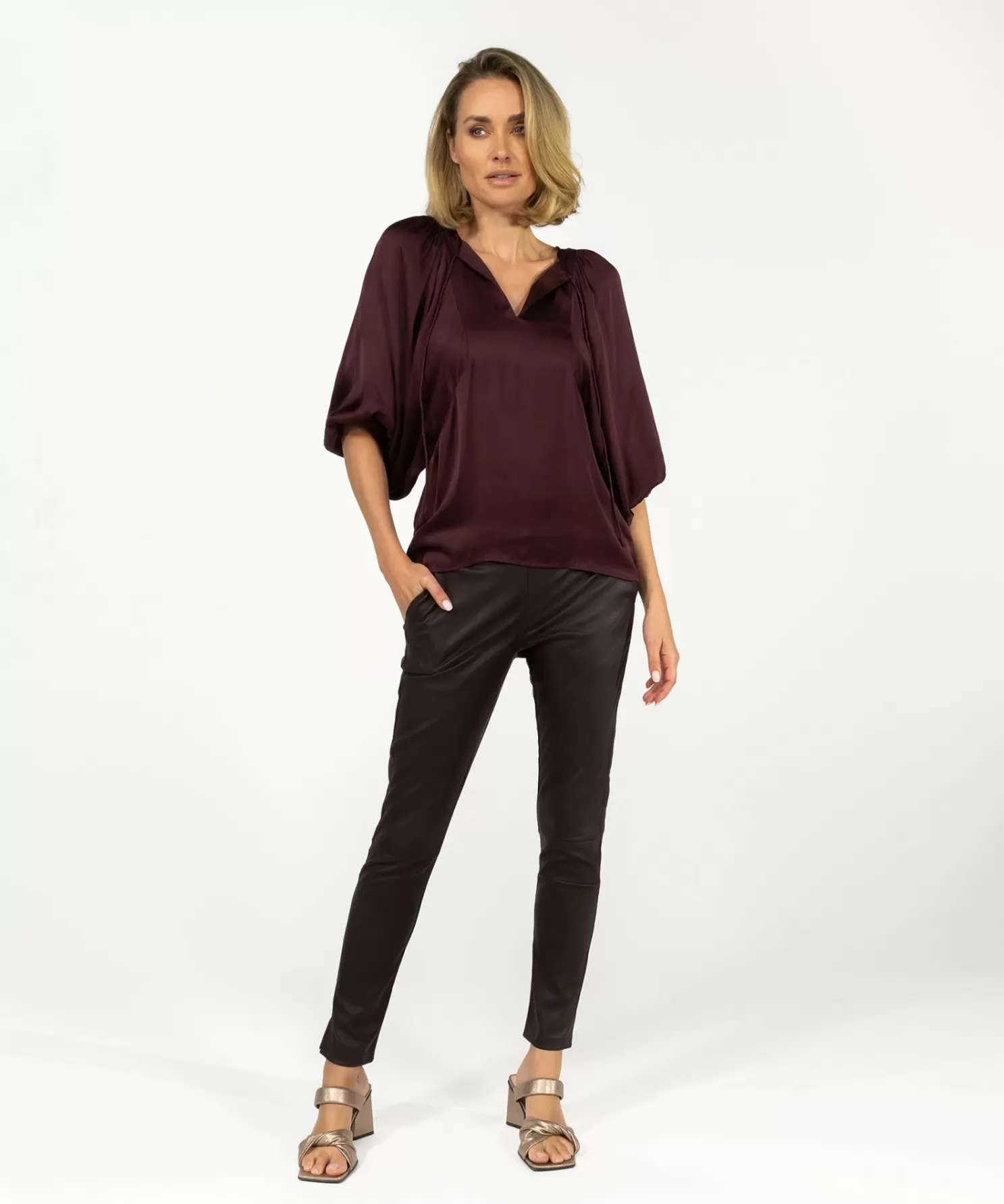 IBANA Non Leather-Tunder Bordeaux